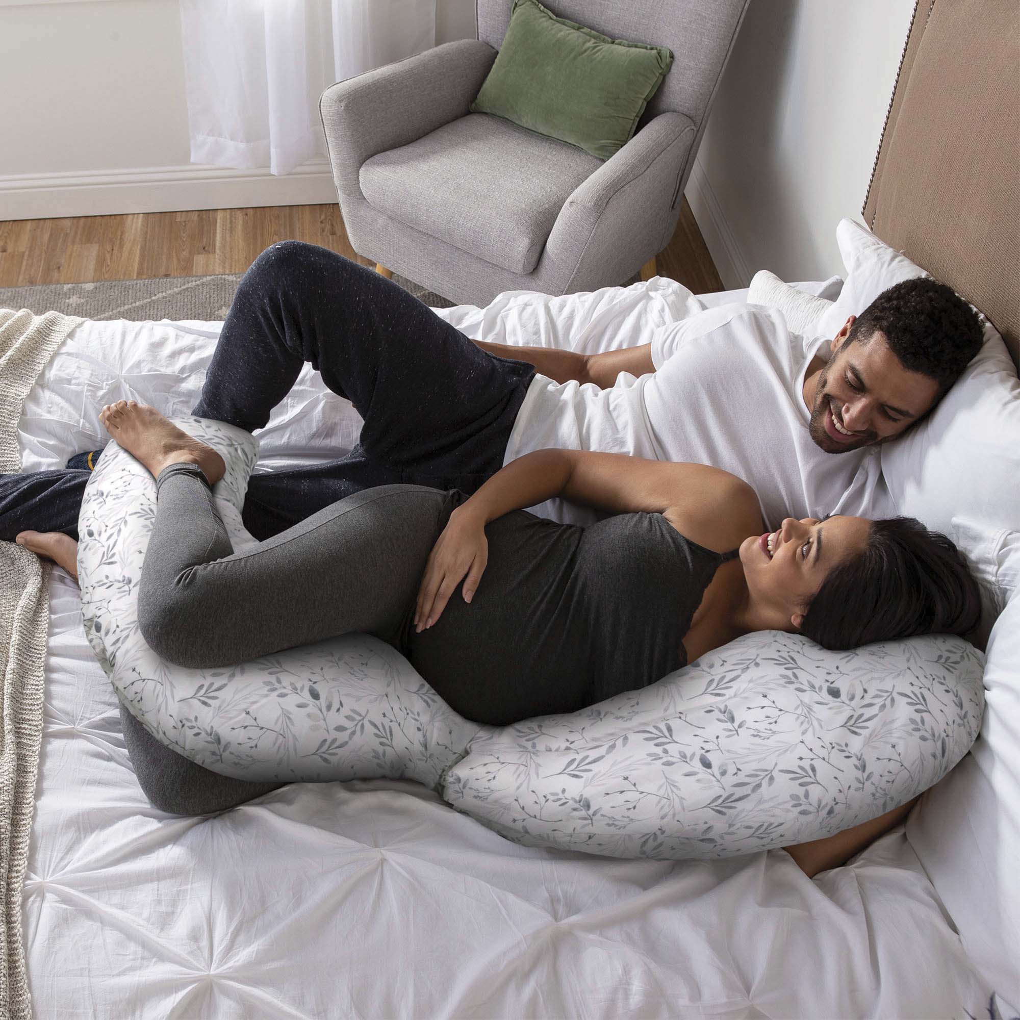 Total Body Pregnancy Pillow with Removable Pillow Cover - Image 4
