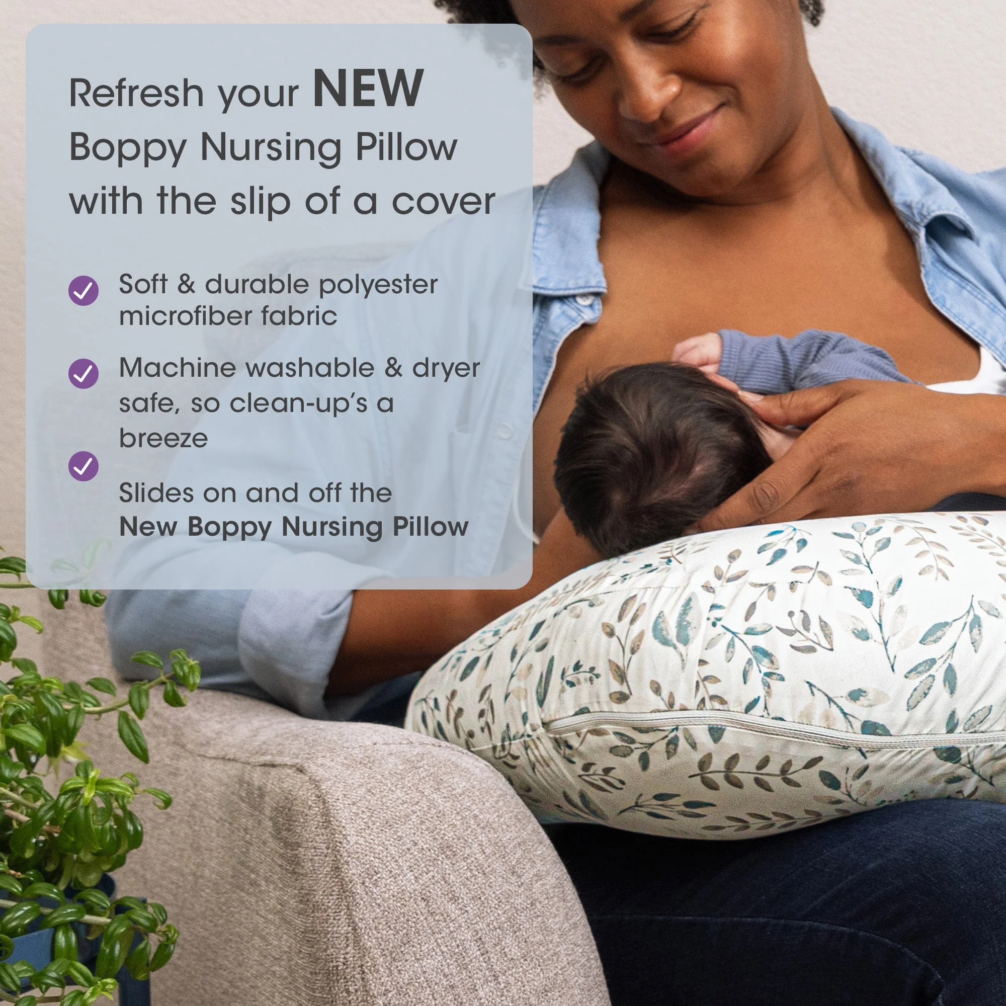 New Boppy Nursing Pillow Cover - Image 16