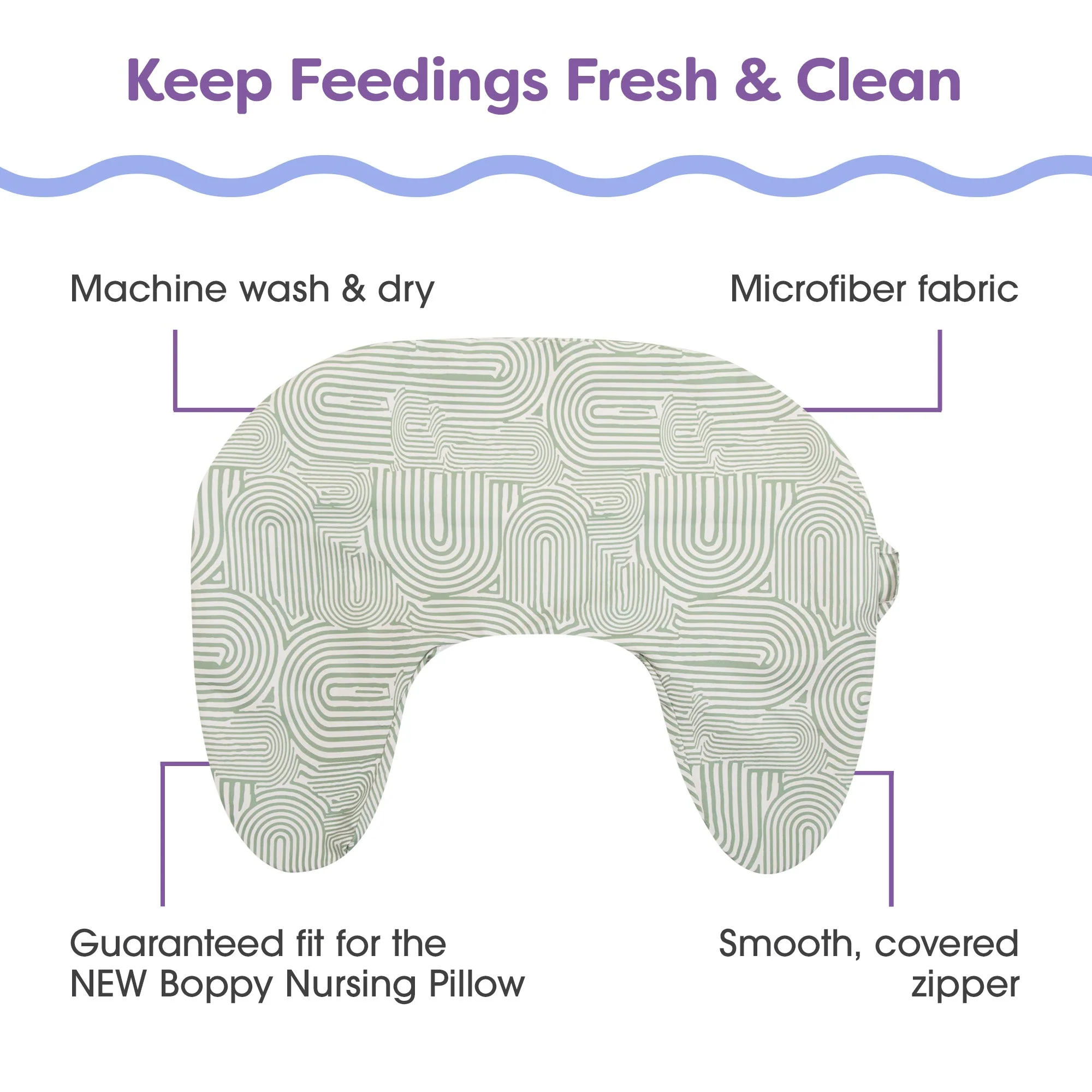 New Boppy Nursing Pillow Cover - Image 31